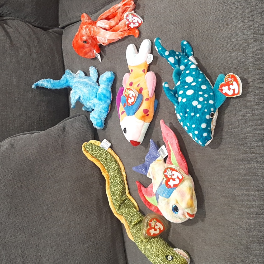 Vintage Under the Sea Beanie Babies